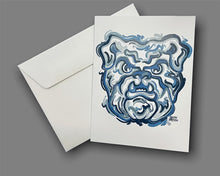 Load image into Gallery viewer, Butler University Mascot Note Card Set of 6 by Justin Patten