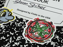Load image into Gallery viewer, The Ohio State University Mini Buckeye Vinyl Sticker by Justin Patten