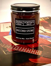 Load image into Gallery viewer, Record Store soy candle. 7.2 oz.