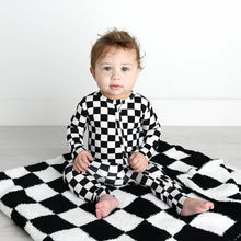 Load image into Gallery viewer, Checkered Onesie with Zipper
