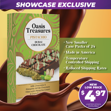 Load image into Gallery viewer, Viral Dubai Chocolate Bar | Pistachio by Oasis Treasures | 2.45oz
