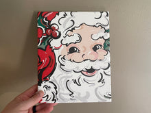 Load image into Gallery viewer, Santa 8&quot;x10&quot; Wrapped Canvas Print by Justin Patten

