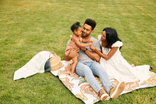 Load image into Gallery viewer, Pink Checkers Beach Blanket
