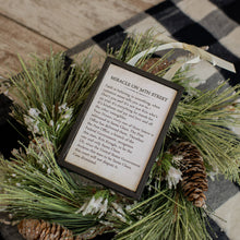 Load image into Gallery viewer, “Miracle on 34th Street” Sign Ornament
