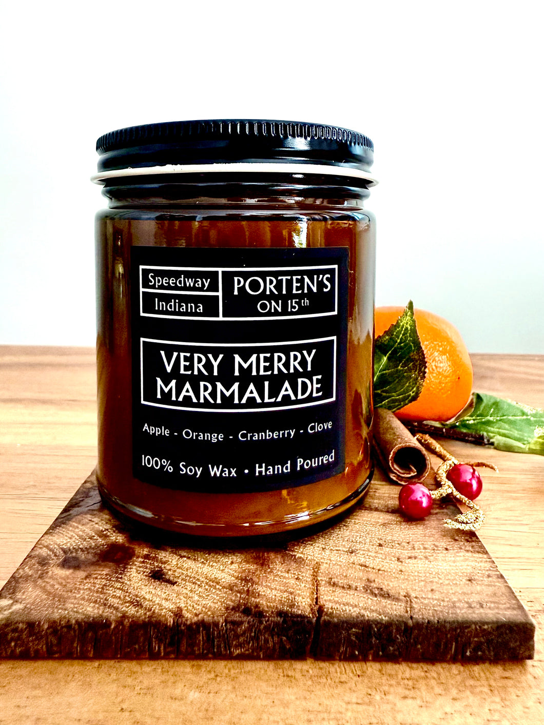 Very Merry Marmalade | 7.5 oz Amber Jar