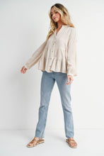 Load image into Gallery viewer, TIERED RUSTIC BLOUSE
