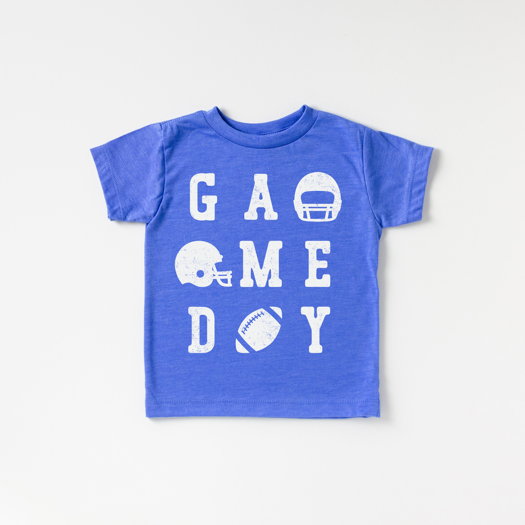 Game Day Sunday Funday Football Toddler and Youth Shirt