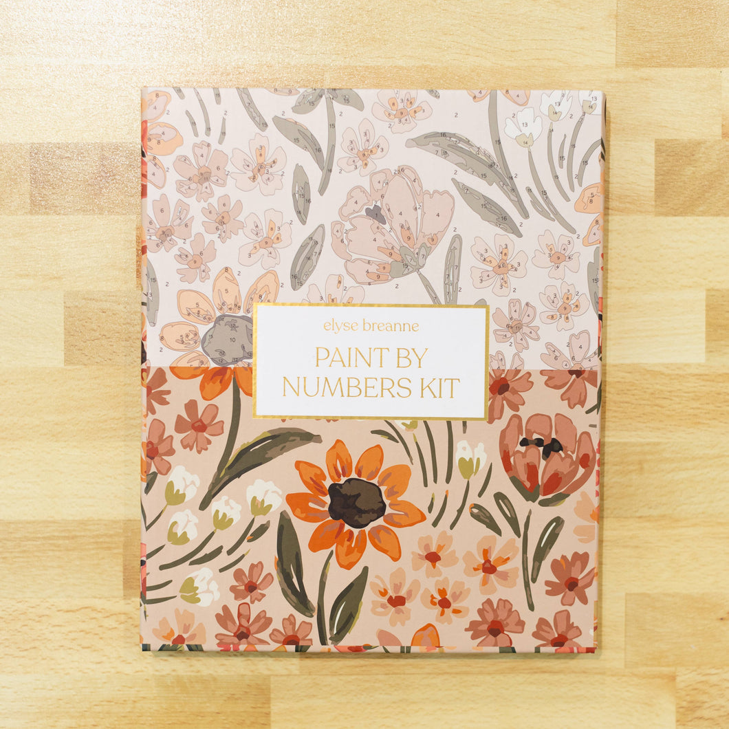 Sunny Poppies Paint By Number Kit