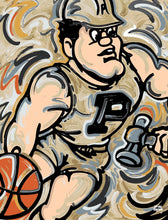 Load image into Gallery viewer, Purdue University Basketball Pete Note Card Set of 6 by Justin Patten
