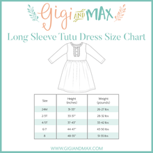 Load image into Gallery viewer, Gigi and Max size chart
