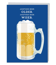 Load image into Gallery viewer, &quot;Another Beer Older&quot; Birthday Greeting Card
