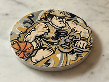 Load image into Gallery viewer, Purdue Basketball Pete Stone Coaster by Justin Patten
