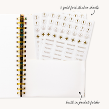 Load image into Gallery viewer, Pressed Floral 2025-2026 Academic Planner
