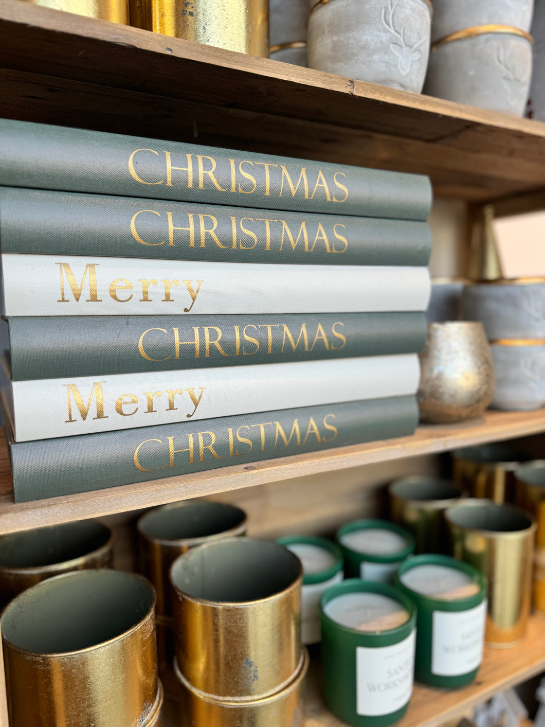 Merry Christmas Storage Books | 2 Styles