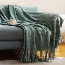Load image into Gallery viewer, Soft Knit Throw Blanket
