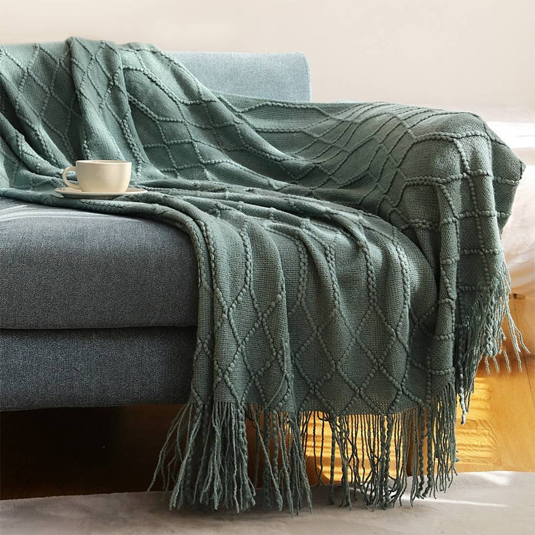 Soft Knit Throw Blanket