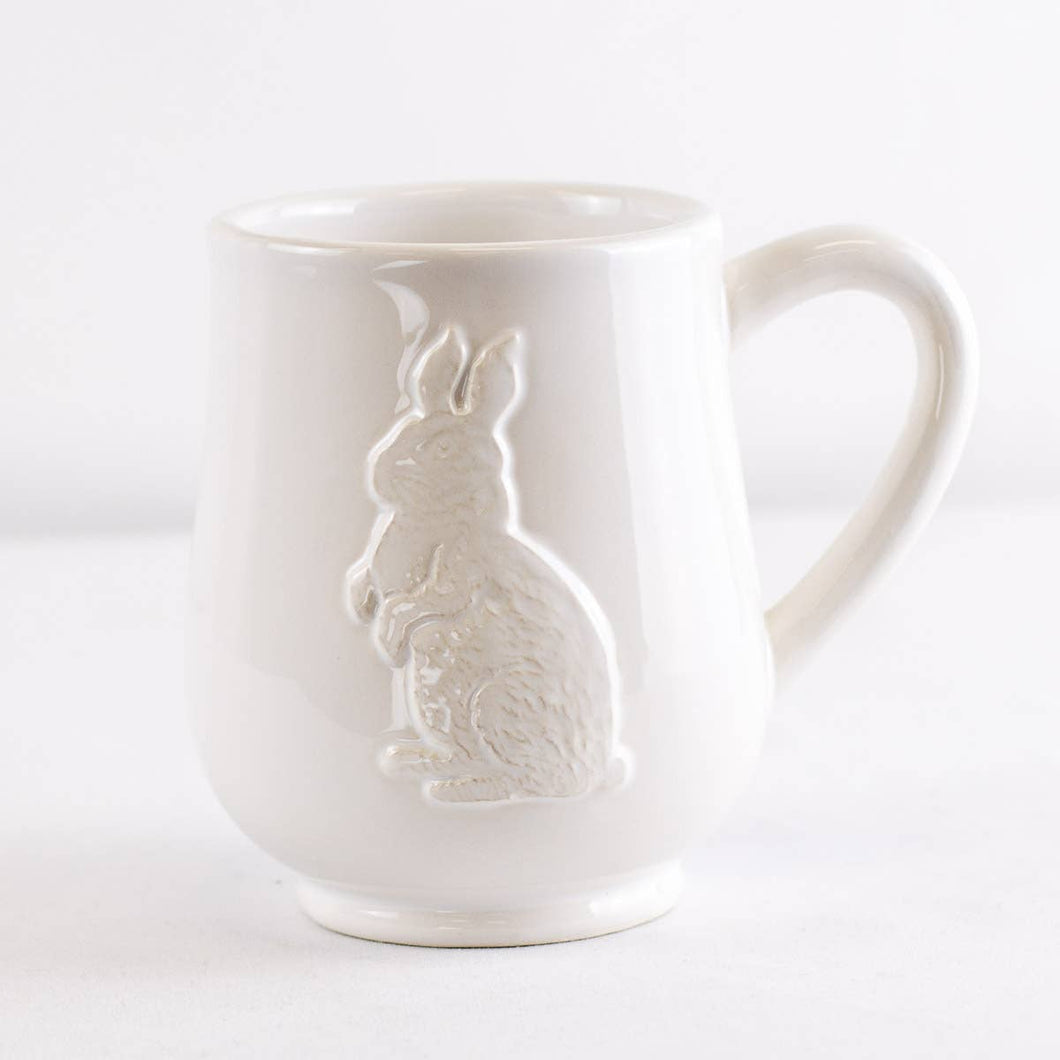 Bunny Embossed Mug | 18oz