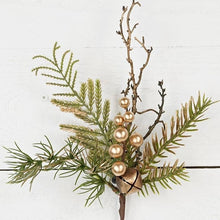 Load image into Gallery viewer, Holiday Pick- Golden Berries and Bells-
