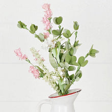 Load image into Gallery viewer, Bush, Pink and Cream Mixed Mountain Flowers Stem
