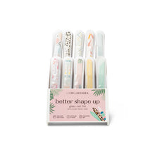 Load image into Gallery viewer, Lemon Lavender Glass Nail File | 10 Styles
