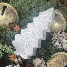 Load image into Gallery viewer, Large White Carved Christmas Tree
