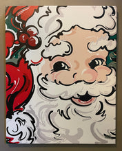 Load image into Gallery viewer, Santa 8&quot;x10&quot; Wrapped Canvas Print by Justin Patten
