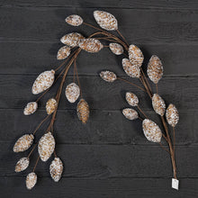 Load image into Gallery viewer, Snowy Brown Pinecone Garland | 5&#39;
