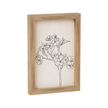 Load image into Gallery viewer, Plumeria Framed Sign
