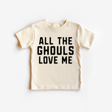 Load image into Gallery viewer, All the Ghouls love me Halloween Toddler and Youth Shirt
