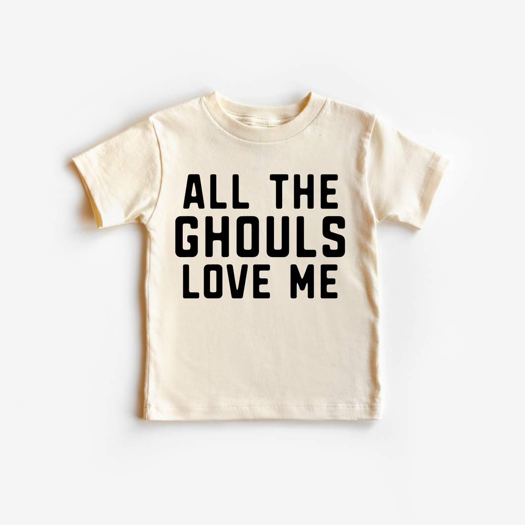 All the Ghouls love me Halloween Toddler and Youth Shirt