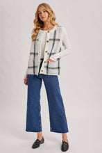 Load image into Gallery viewer, Heritage Plaid Knit Sweater Vest with Pockets

