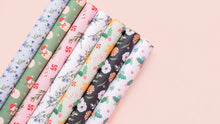 Load image into Gallery viewer, Juniper Berry Winter Holiday Wrapping Paper - 3 Sheet Roll
