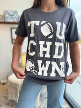 Load image into Gallery viewer, Touchdown Graphic Tee | Charcoal
