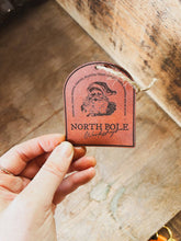 Load image into Gallery viewer, Vintage Santa Ornament - Leather
