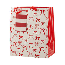 Load image into Gallery viewer, Christmas Bows Gift Bag | Set of 3

