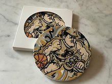 Load image into Gallery viewer, Purdue Basketball Pete Stone Coaster by Justin Patten
