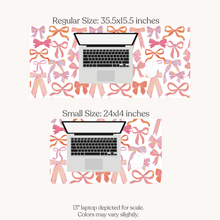 Load image into Gallery viewer, Pink Bows Desk Pad
