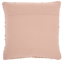 Load image into Gallery viewer, Blush Woven Stripes Throw Pillow
