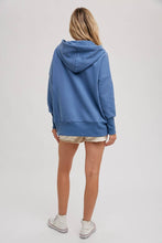 Load image into Gallery viewer, French Terry Dolman Sleeve Hoodie | Denim
