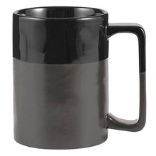 Load image into Gallery viewer, Organic Mug - Glossy Black/Matte Black
