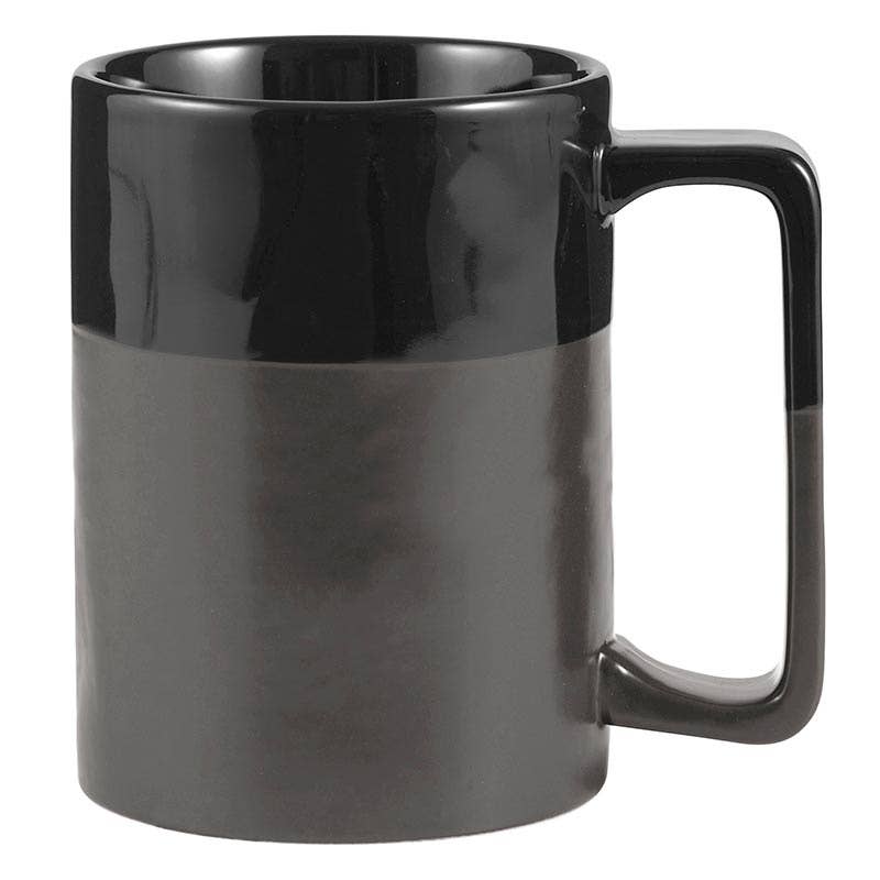 Organic Mug - Glossy Black/Matte Black