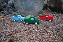 Load image into Gallery viewer, Pull Back Retro Truck &amp; Christmas Tree Truck | Choose Your Color
