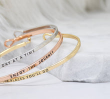 Load image into Gallery viewer, Inspired Message Bracelet | Choose Your Style
