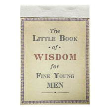 Load image into Gallery viewer, Boys Love Notes- Little Book of Wisdom for Fine Young Men
