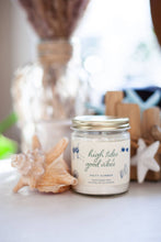 Load image into Gallery viewer, &quot;High Tides &amp; Good Vibes&quot; Plant Based Wax Candle
