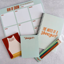 Load image into Gallery viewer, Notes of a Showgirl Notebook
