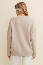 Load image into Gallery viewer, Game Day Horse Shoe Sweater | Beige

