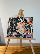 Load image into Gallery viewer, University of Tennessee 10&quot; x 8&quot; Smokey Mascot Wrapped Canvas Print by Justin Patten
