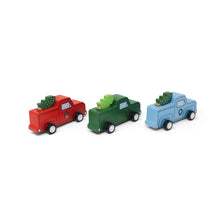 Load image into Gallery viewer, Pull Back Retro Truck &amp; Christmas Tree Truck | Choose Your Color
