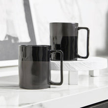 Load image into Gallery viewer, Organic Mug - Glossy Black/Matte Black
